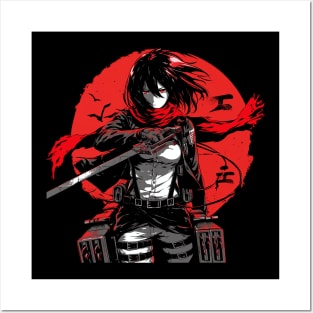 mikasa Posters and Art